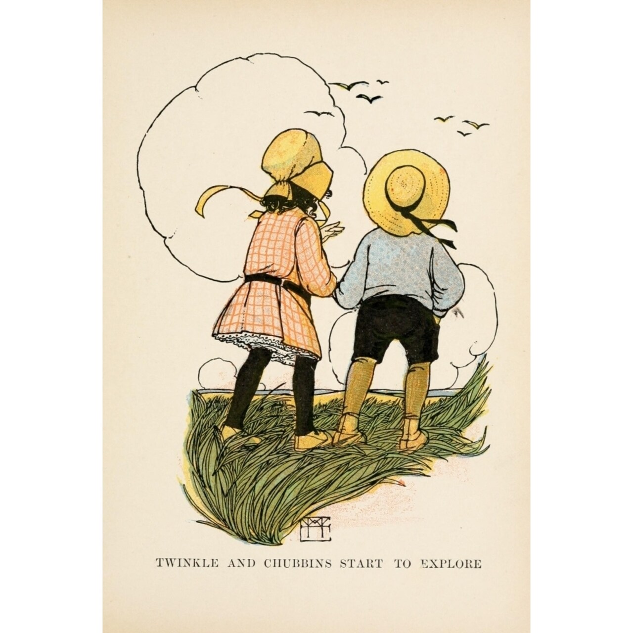 Posterazzi Prairie-Dog Town 1906 Twinkle and Chubbins Poster Print by M. Wright Enright